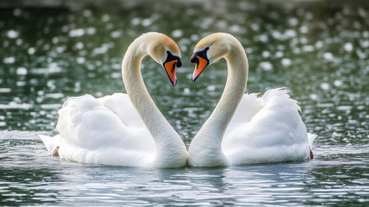 Swans Love Symbol